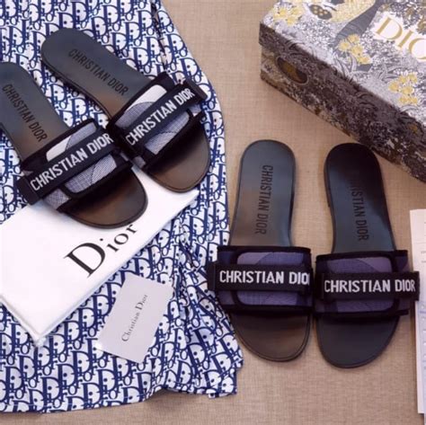 chirstian dior slides|Christian Dior slides price.